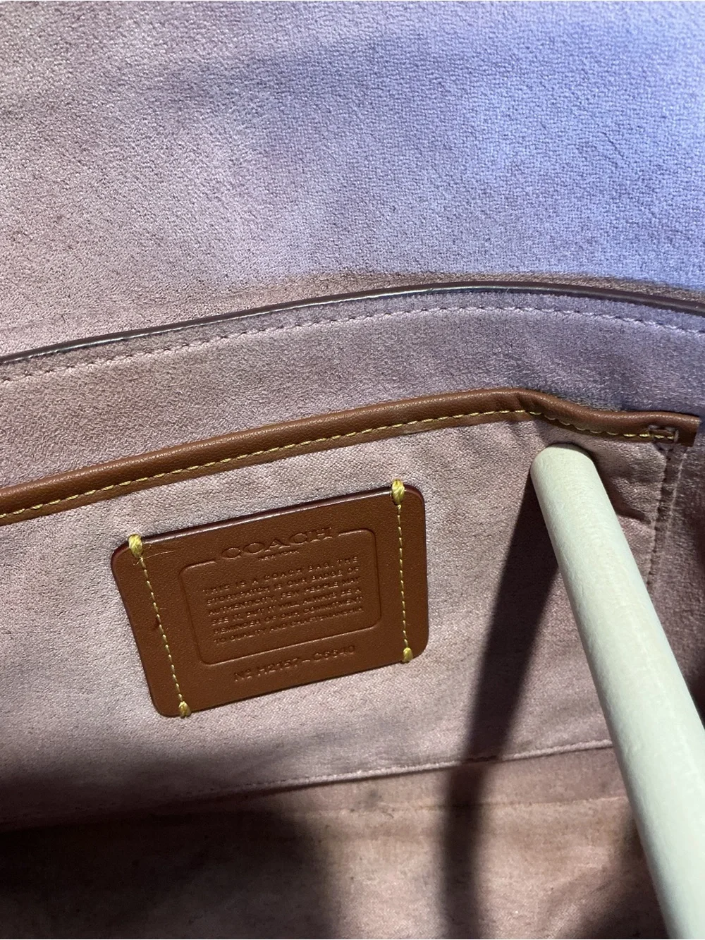 Coach Pink Croc-Embossed Crossbody Bag with Signature C Clasp